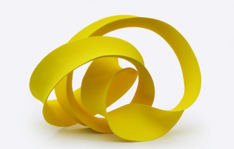 Yellow loop, 2014 h 65 x l 55 x p 50 cm