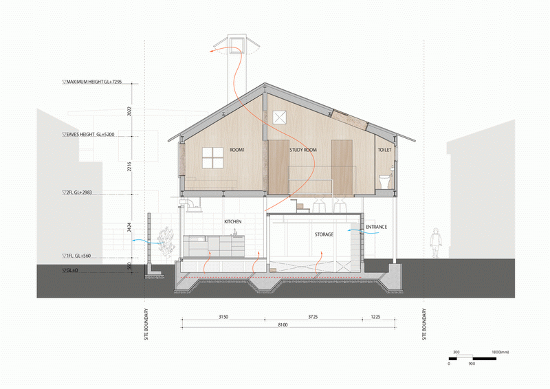 Maison résidentielle par Tato Architects - Japon